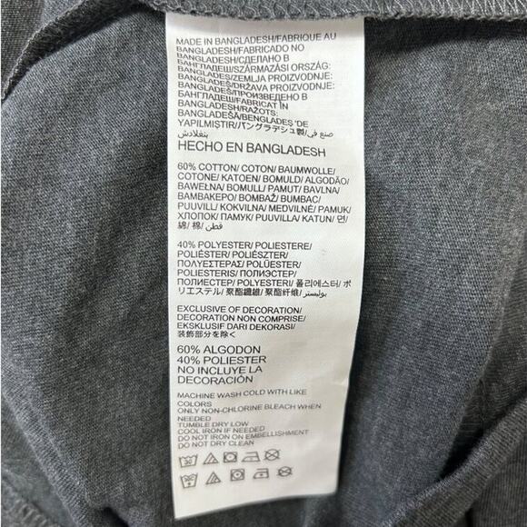 NFL Team Apparel Mens Atlanta Falcons Long Sleeve Hooded Shirt XLT Gray - Picture 6 of 9